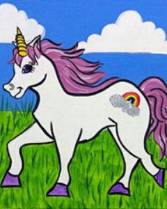 kidsunicornpaintparty