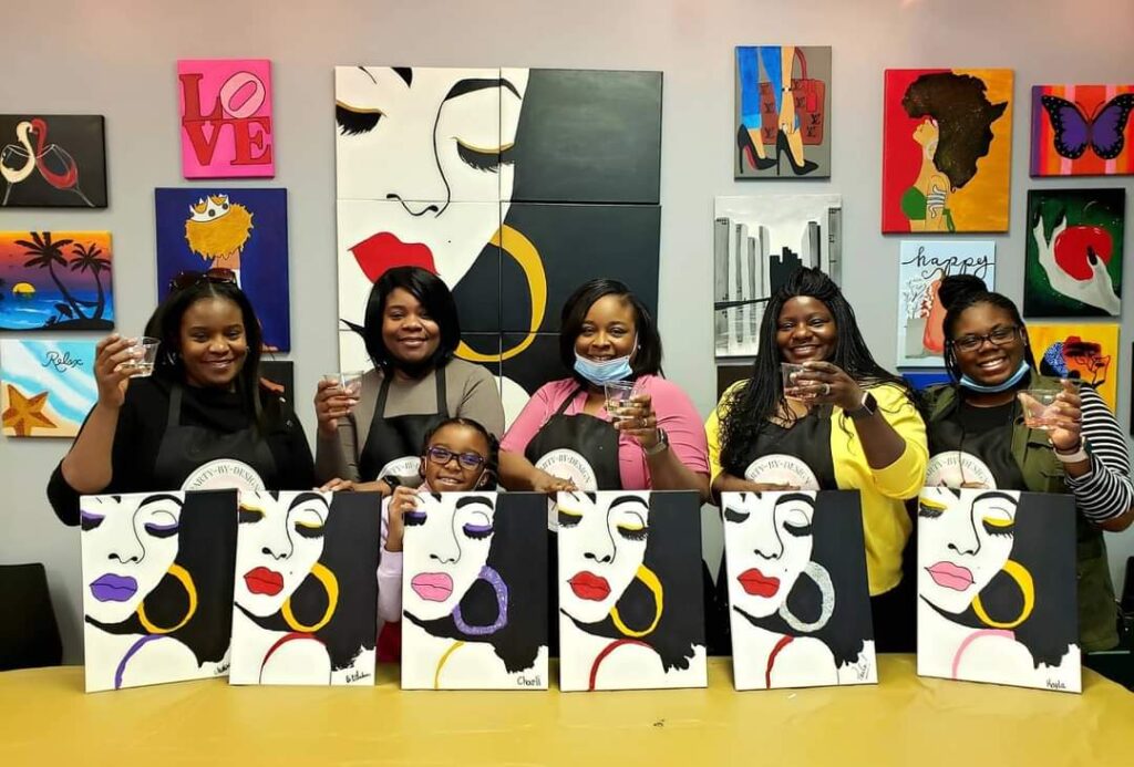 girls night out paint and sip henry county